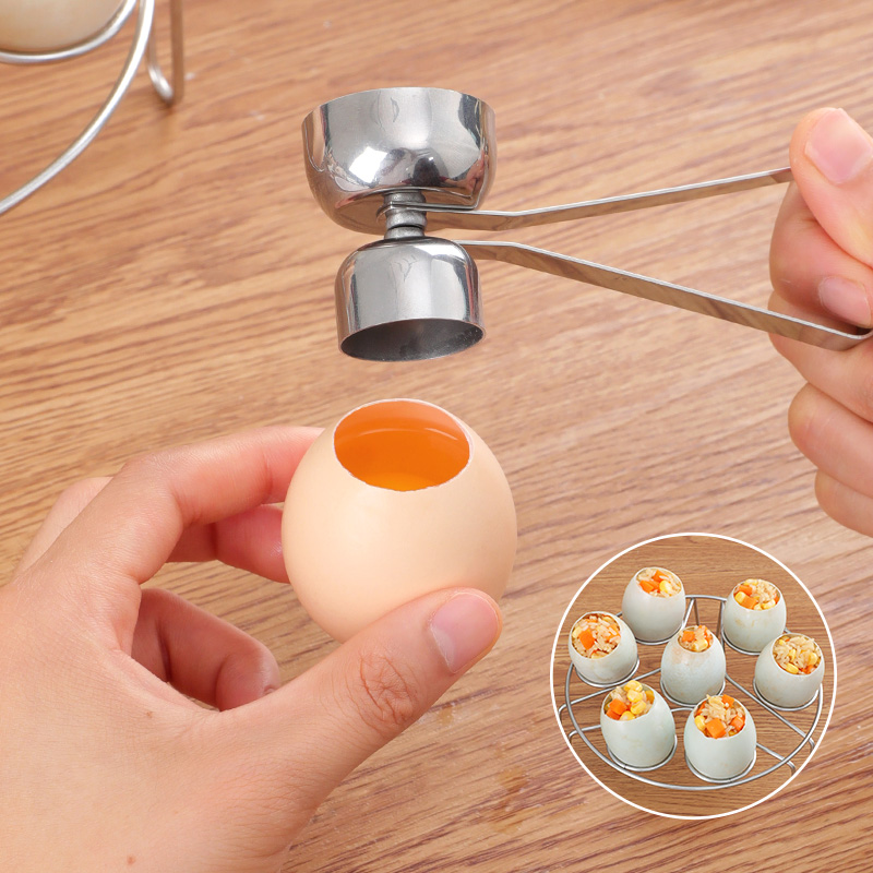 Egg Separator Tool - Forbici per uova in acciaio inossidabile