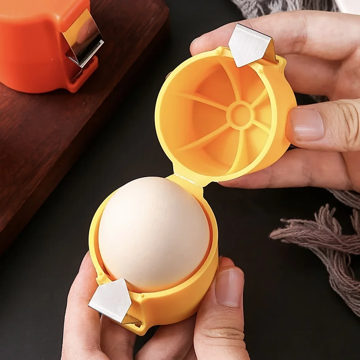 Egg Separator Tool - Separatore di guscio d'uovo in acciaio