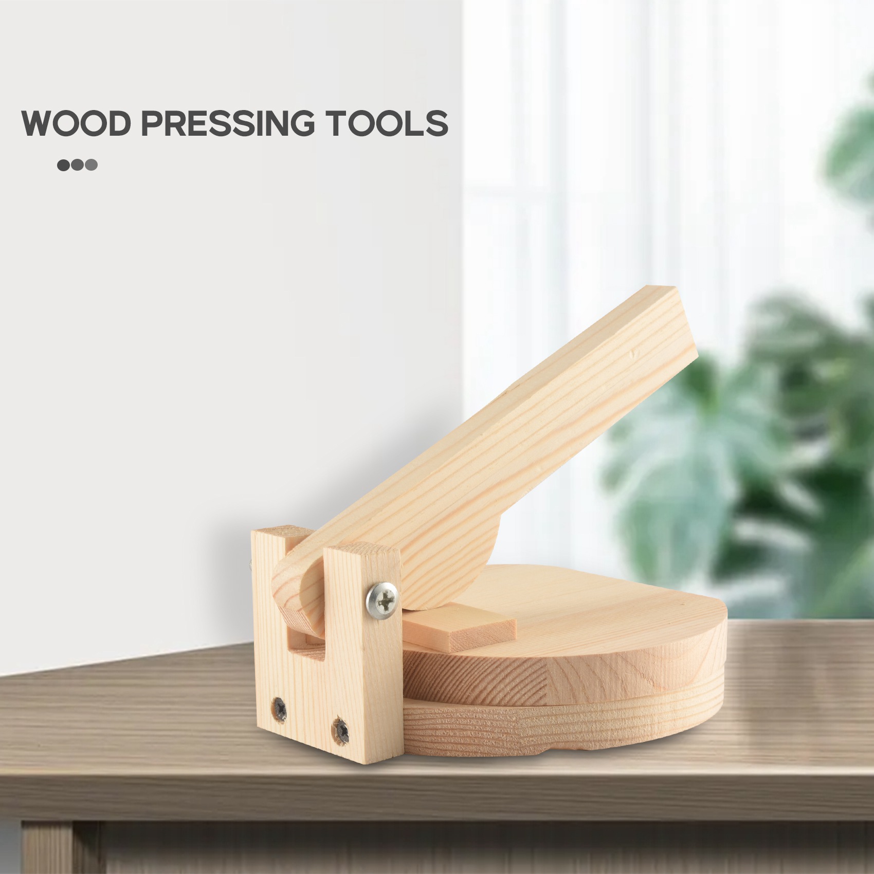 Kitchen Gadgets Dumpling Maker - Pressa per Tortillas in Legno, Strumento
