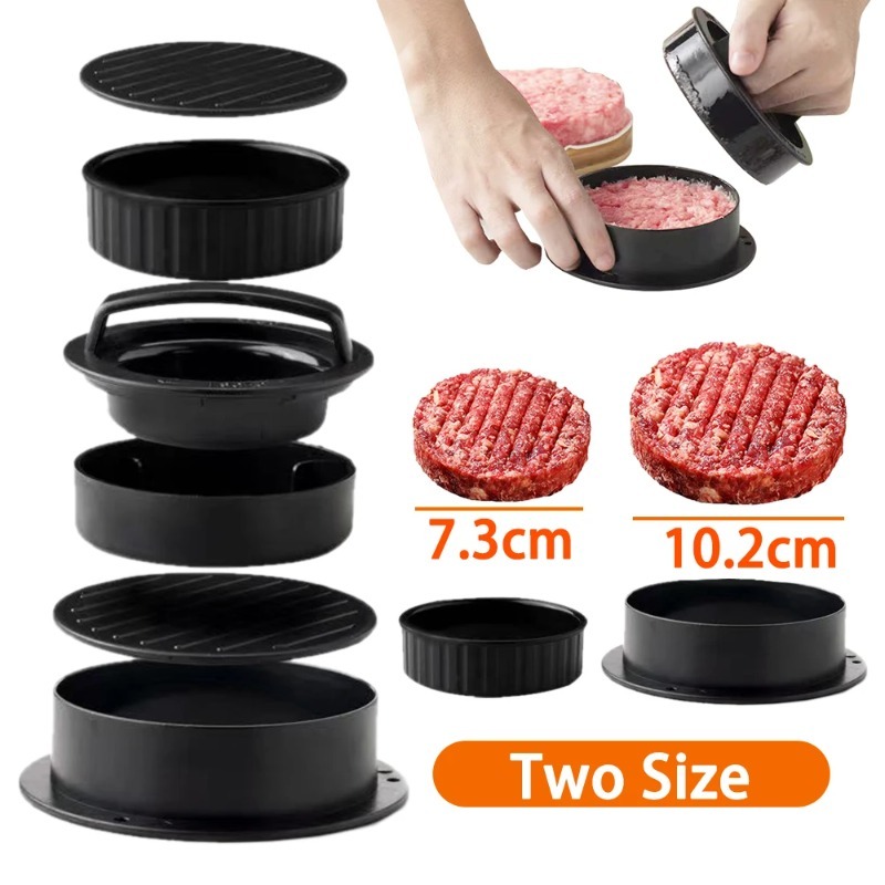 Kitchen Helper Gadgets - Rotonda Hamburger Burger Press Manzo Grill