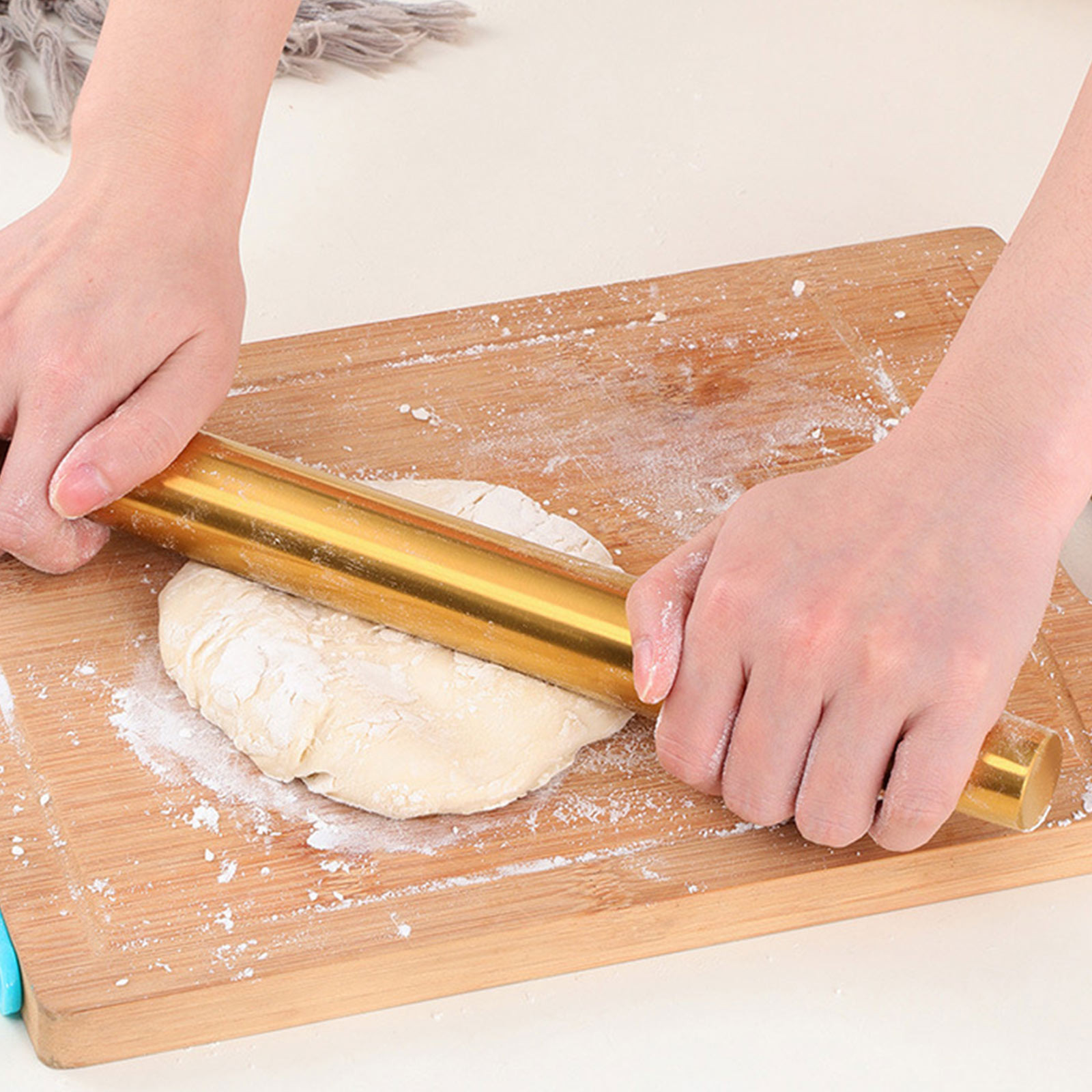 Kitchen Gadgets Gold - Mattarello in Acciaio Inox Dorato per