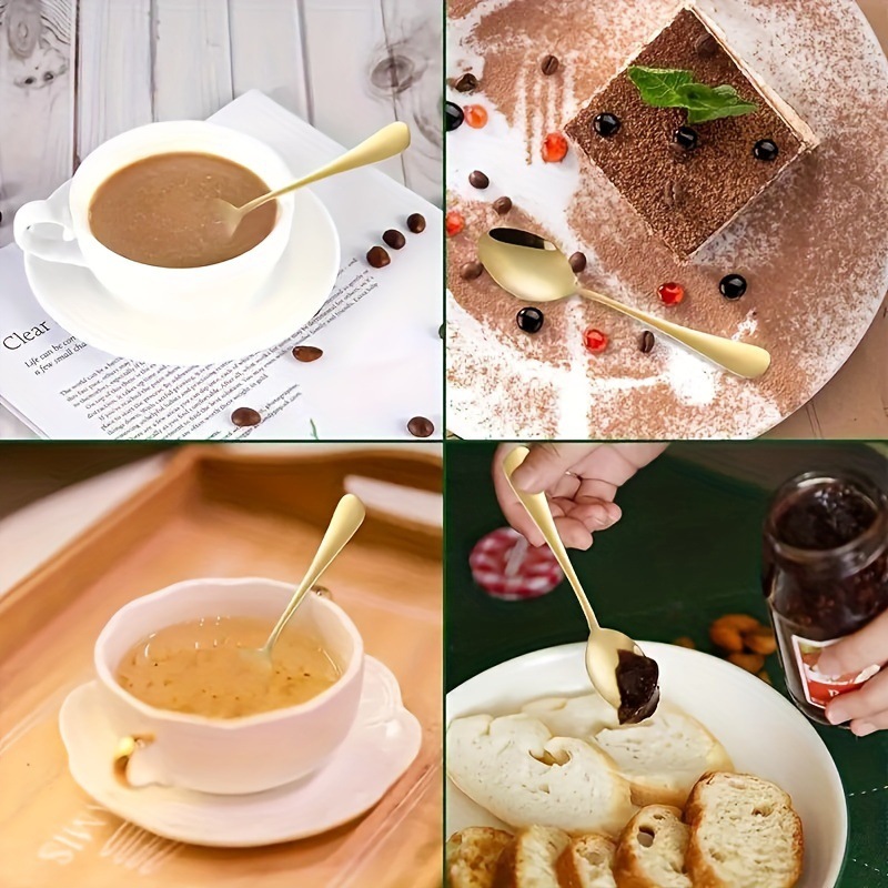 Set di 6/10/20 Cucchiaini in A - Kitchen Gadgets Gold recensione e prezzo