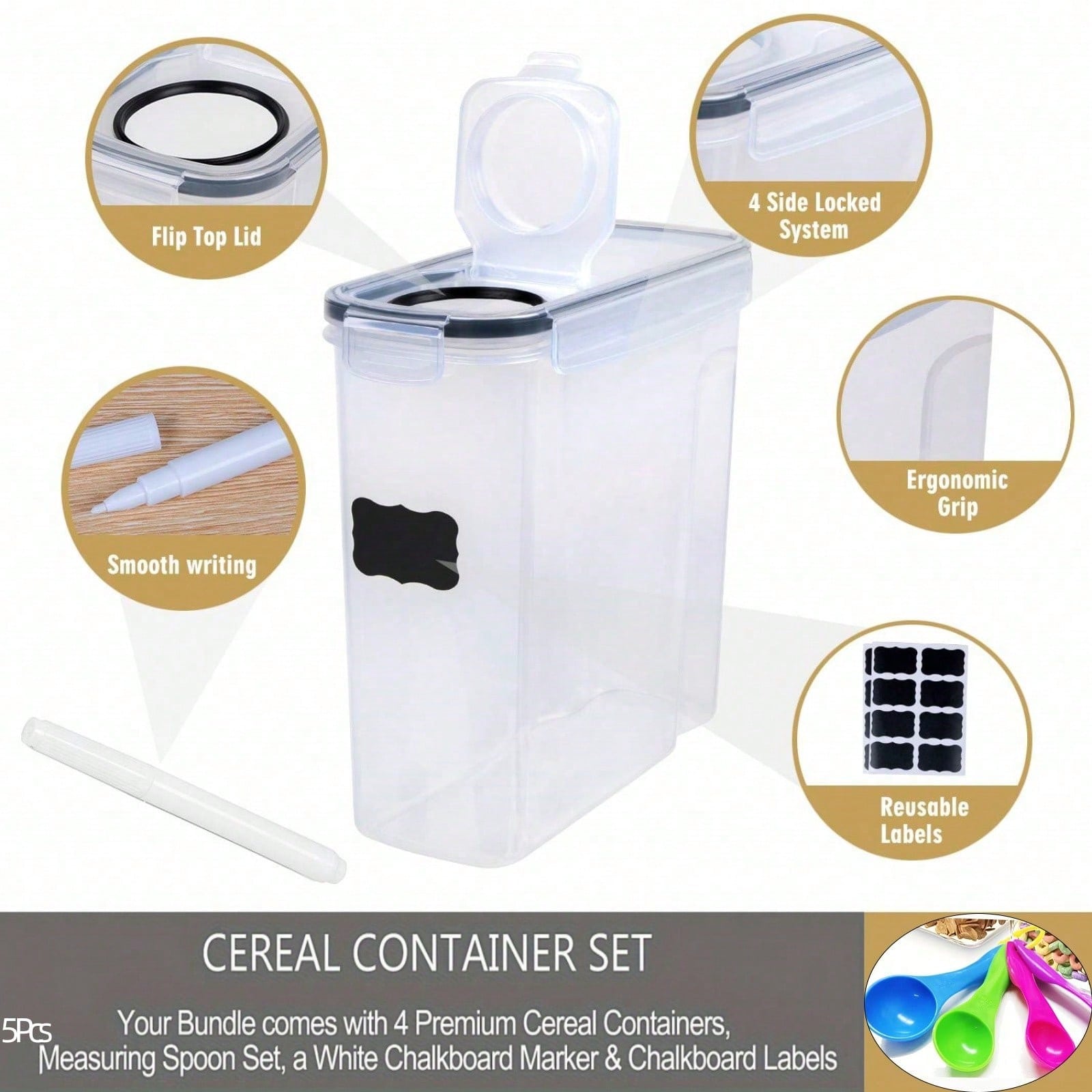 Confezione da 4 contenitori er - Kitchen Gadgets Organizer recensione e prezzo