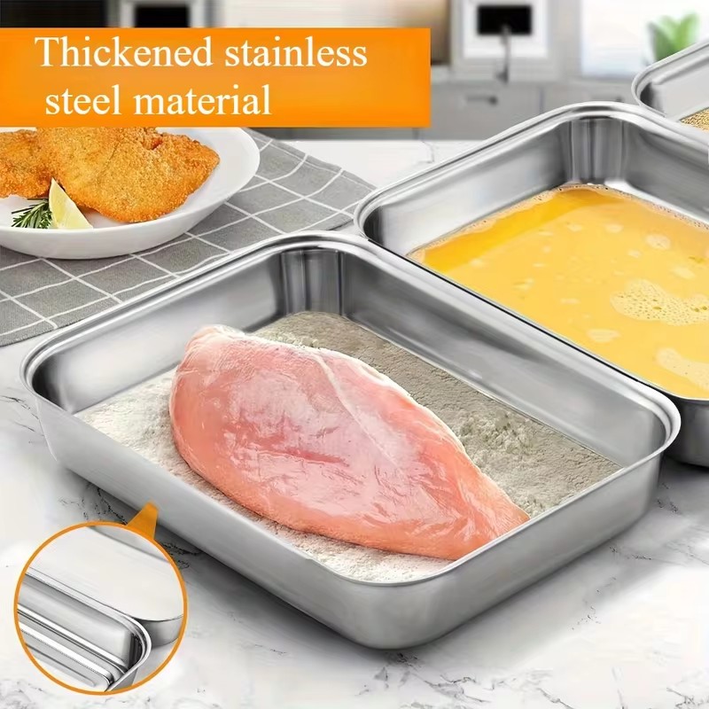 Set di 3 contenitori in acciai - Kitchen Gadgets Organizer recensione e prezzo